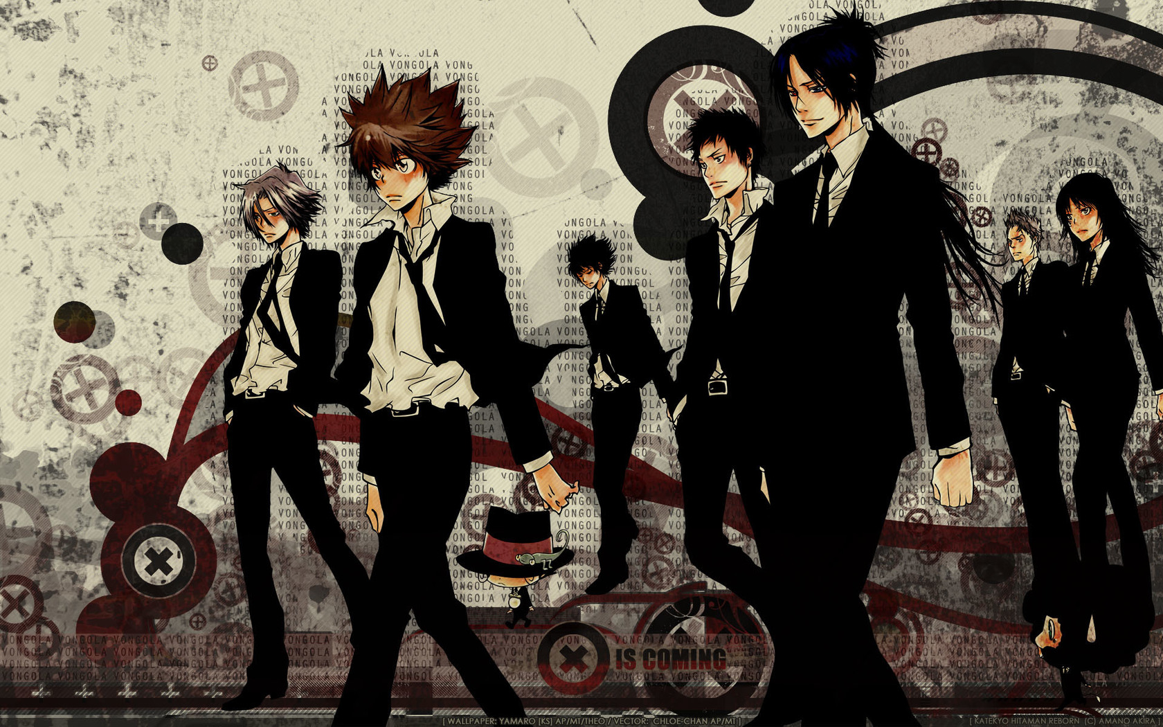 アニメ 家庭教師ヒットマンREBORN！ 複製原画 写真）『家庭教師ヒットマンREBORN！』BD BOX、原作者描き下ろし