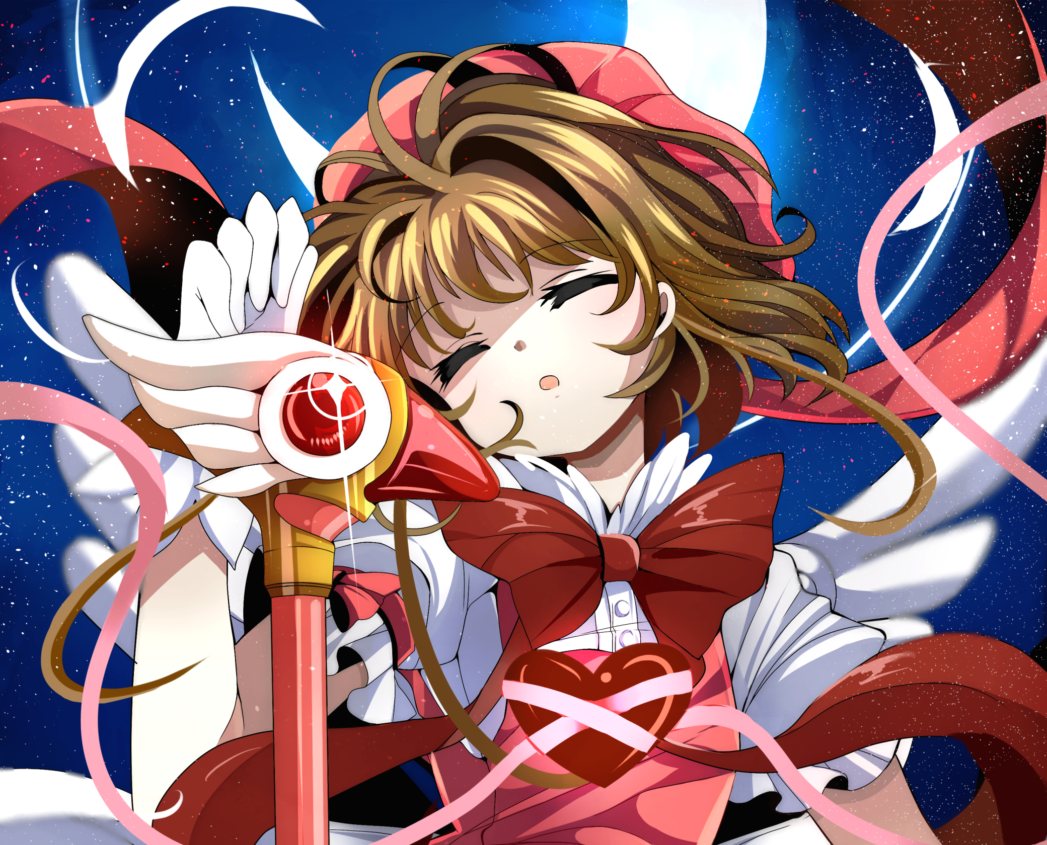 Cardcaptor sakura. Кардкаптор Сакура. Аниме обои. Сакура собирательница карт Мизуки. Cardcaptor Sakura fanservice.